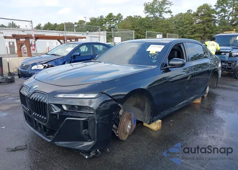 2024 BMW I7 M70 z USA, uszkodzony, nr VIN WBY83EH03RCP11679